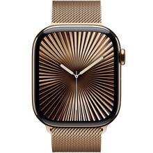 Смарт-часы APPLE Watch S10 GPS+ Cellular 42mm Gold Tit Case Gold Milan Loop (MX083QH/A)