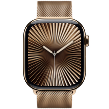 Смарт-часы APPLE Watch S10 GPS+ Cellular 42mm Gold Tit Case Gold Milan Loop (MX083QH/A)