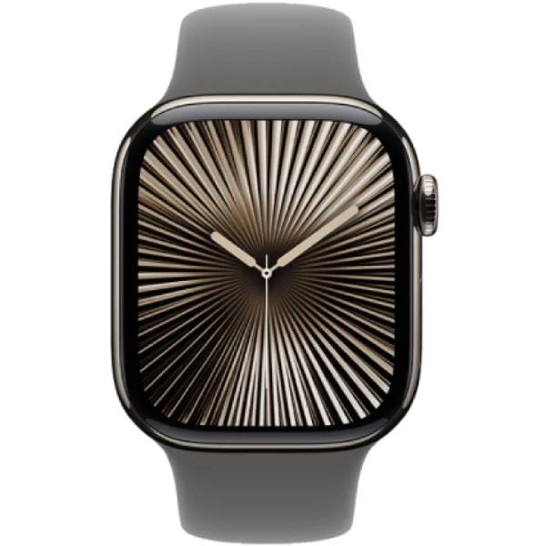 Смарт-часы APPLE Watch S10 GPS+ Cellular 42mm Nat Tit Case Stone Grey Sp/b - M/L (MWXE3QH/A) Функциональность для взрослых