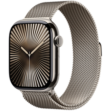 эпл вотч Смарт-часы APPLE Watch S10 GPS+ Cellular 42mm Nat Tit Case Nat Milan Loop (MWXF3QH/A)
