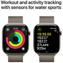 Смарт-годинник APPLE Watch S10 GPS+ Cellular 42mm Nat Tit Case Nat Milan Loop (MWXF3QH/A)