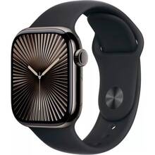 Смарт-часы APPLE Watch S10 GPS+ Cellular 42mm Slate Tit Case Black Sp/b - S/M (MWXG3QH/A)