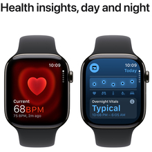 Смарт-часы APPLE Watch S10 GPS+ Cellular 42mm Slate Tit Case Black Sp/b - S/M (MWXG3QH/A)