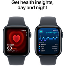 Смарт-часы APPLE Watch SE GPS+Cellular 40mm Midnight Aluminum Sport Band Midnight M/L (MXGD3QH/A)