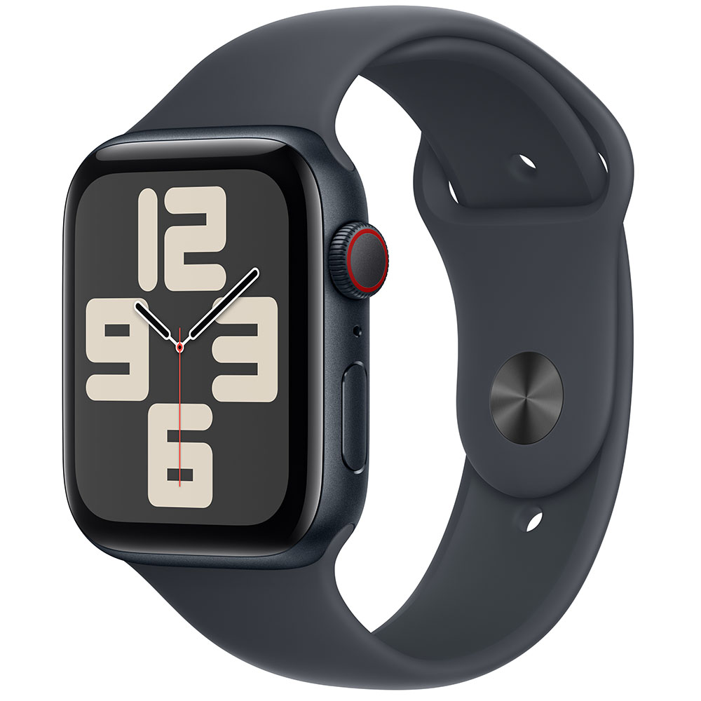 Смарт-часы APPLE Watch SE GPS+Cellular 40mm Midnight Aluminum Sport Band Midnight M/L (MXGD3QH/A)