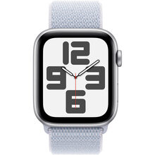 Смарт-часы APPLE Watch SE GPS+Cellular 40mm Silver Aluminum Sport Loop Blue Cloud (MXGE3QH/A)
