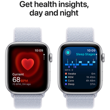 Смарт-часы APPLE Watch SE GPS+Cellular 40mm Silver Aluminum Sport Loop Blue Cloud (MXGE3QH/A)