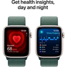 Смарт-часы APPLE Watch SE GPS+Cellular 40mm Starlight Aluminum Sport Loop Lake Green (MXGH3QH/A)