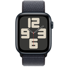 Смарт-годинник APPLE Watch SE GPS+ Cellular 40mm Midnight Alum Case With Ink Sp Loop (MXGA3QH/A)
