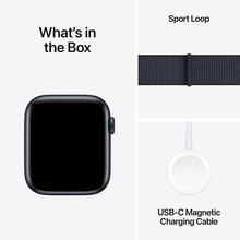 Смарт-годинник APPLE Watch SE GPS+ Cellular 40mm Midnight Alum Case With Ink Sp Loop (MXGA3QH/A)