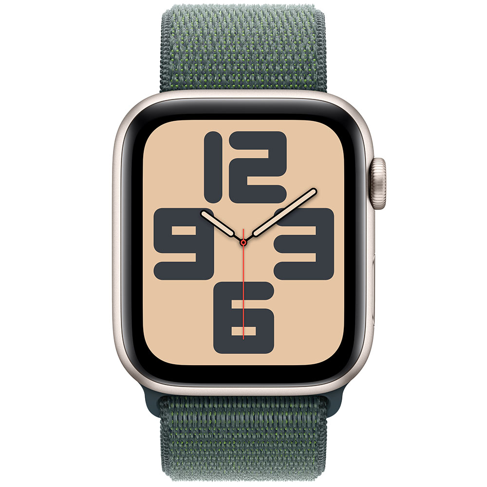 Смарт-часы APPLE Watch SE GPS+Cellular 44mm Starl Alum Case Lake Green Sp Loop (MXGV3QH/A) Функциональность для взрослых