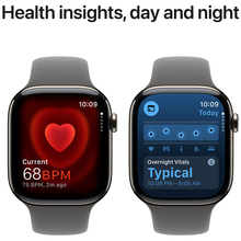 Смарт-часы APPLE Watch Series 10 GPS+Cellular 46mm Nat Tit Case Stone Grey Sp/b - M/L (MWYA3QH/A)