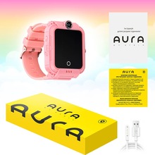 Смарт-годинник AURA A400 4G Tracker/WIFI Pink (AUR-A400-P)