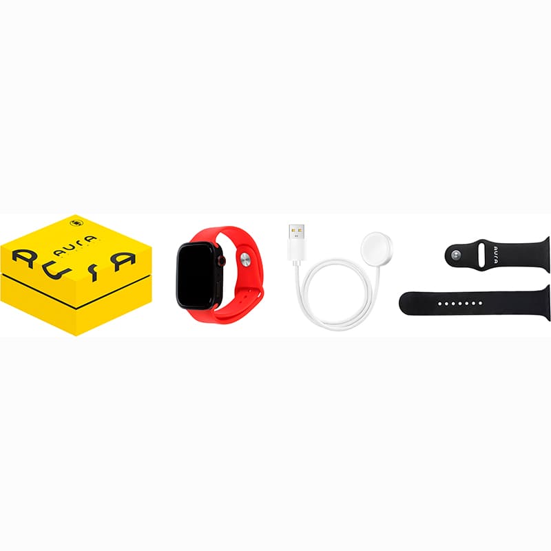 Смарт-годинник AURA X1 Pro 44mm Red (SWAX144R) Сумісність iOS (Apple)