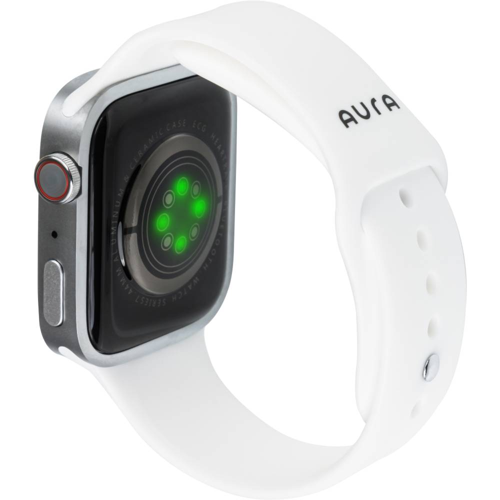 Смарт-годинник AURA X1 Pro 44mm White (SWAX144W) Операційна система Nucleos OS