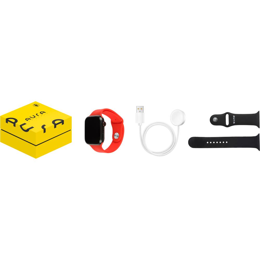Смарт-годинник AURA X2 Pro 44mm Red (SWAX244R) Сумісність iOS (Apple)