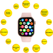 Смарт-годинник AURA X3 Pro 47mm Pink (SWAX347P)