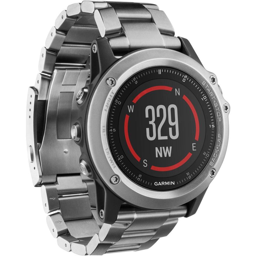 Смарт-годинник GARMIN fenix 3 HR (010-01338-79) Сумісність iOS (Apple)