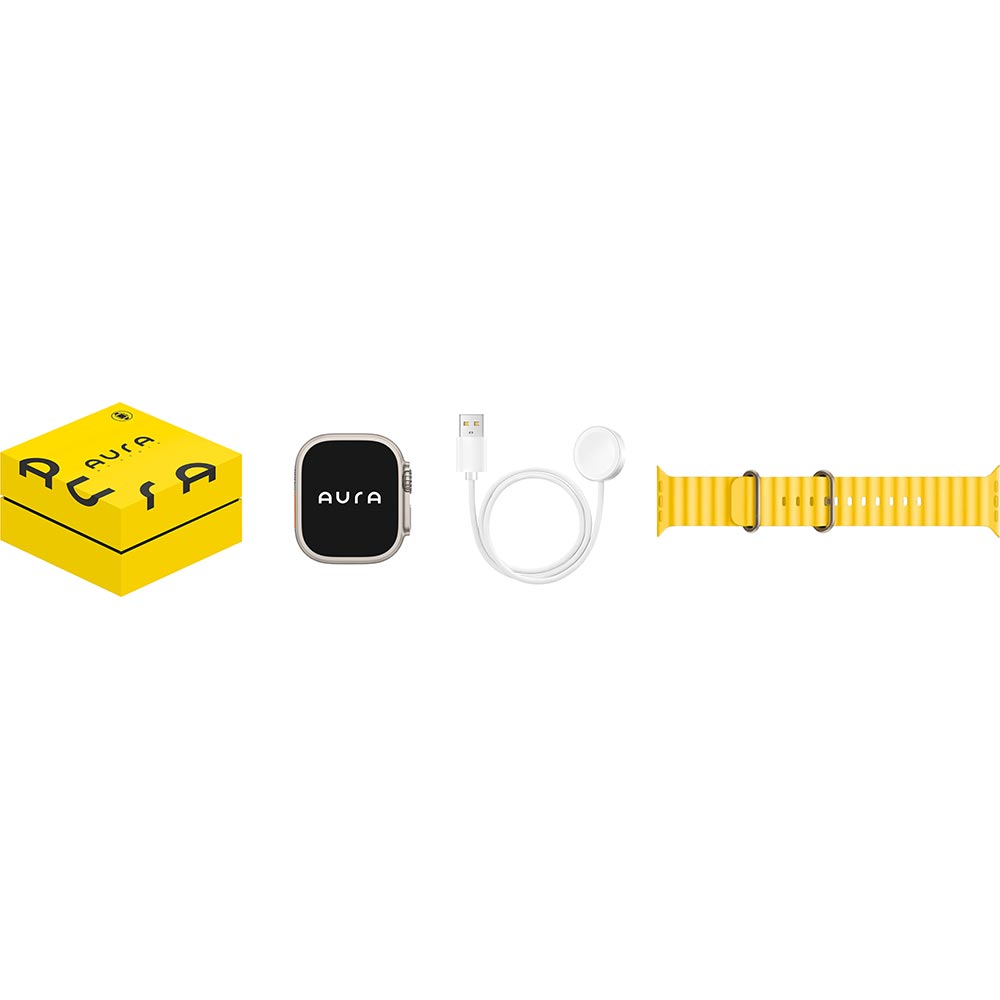 Смарт-годинник AURA X4 ProMax 53mm Yellow (SWAX453Y) Сумісність Android OS