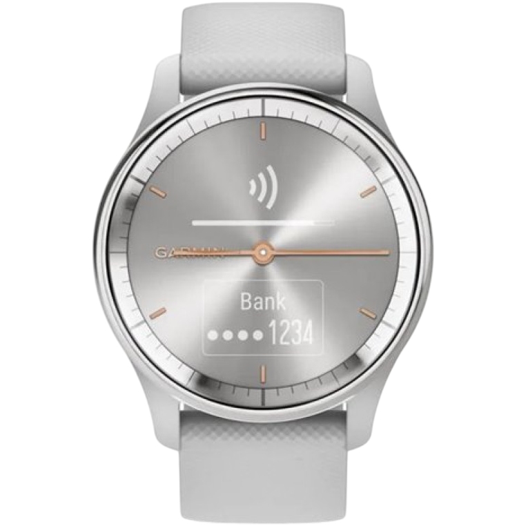 Смарт-годинник GARMIN Vivomove Trend Mist Gray (010-02665-03) Сумісність iOS (Apple)
