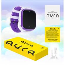 Смарт-годинник AURA A200 Tracker WIFI Purple (AUR-A200-PL)