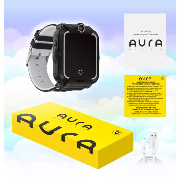Смарт-годинник AURA A400 4G Tracker WIFI Black (AUR-A400-B) Сумісність Android OS