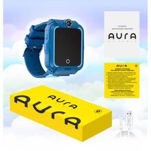 Смарт-годинник AURA A400 4G Tracker WIFI Blue (AUR-A400-BL)