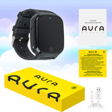 Смарт-годинник AURA A200 Tracker/WIFI Black (AUR-A200-B)