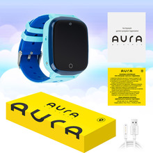 Смарт-годинник AURA A200 Tracker/WIFI Blue (AUR-A200-BL)