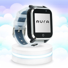 Смарт-годинник AURA A100 Tracker/WIFI Black (AUR-A100-B)