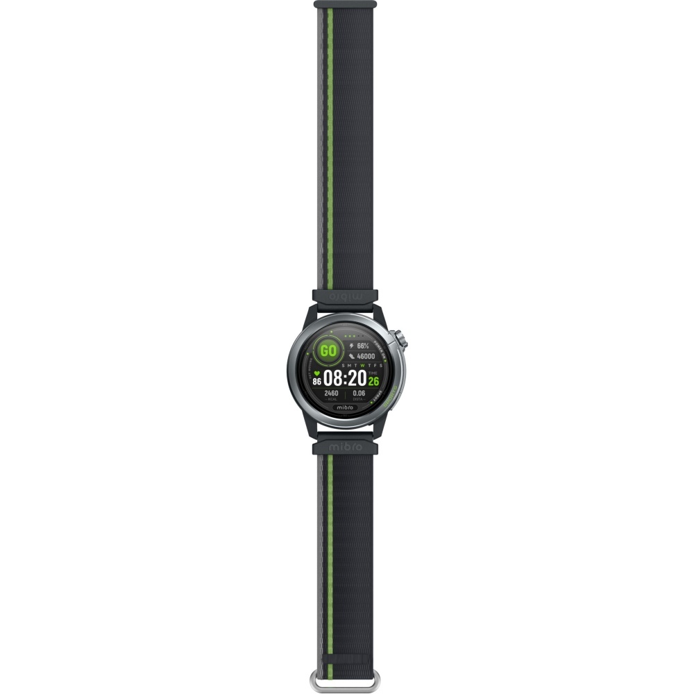 В Фокстрот Смарт-часы MIBRO GS Active2 Dark Gray (XPAW024)