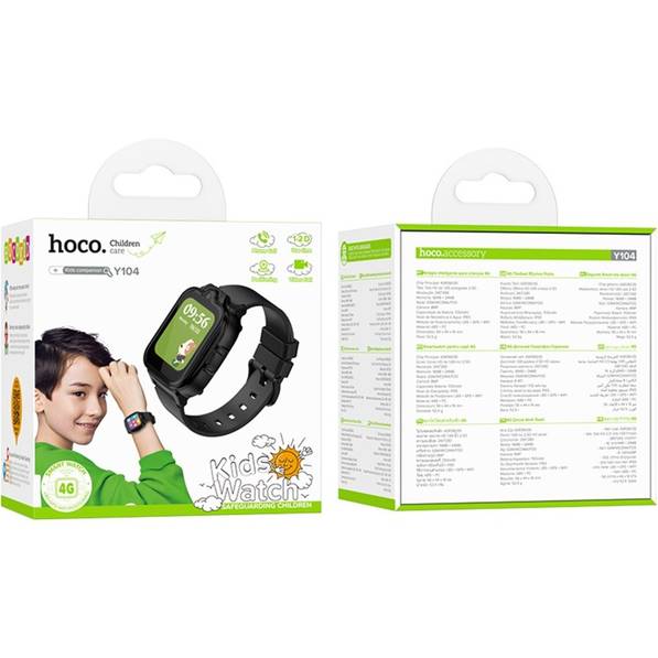 Смарт-годинник HOCO Y104 42mm SIM 4G Wi-Fi Black (6942007646352) Операційна система інша
