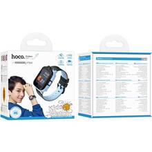 Смарт-годинник HOCO Y104 42mm SIM 4G Wi-Fi Blue (6942007646369)