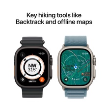 Смарт-часы APPLE Watch Ultra 3 GPS + Cellular 49mm Black Titanium Case with Black/Charcoal Trail Loop - S/M (MF1D4QP/A)