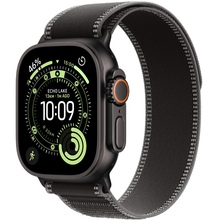 APPLE Watch Ultra 3GPS + Cellular49mmBlack Titanium Case with Black/Charcoal Trail Loop - S/M