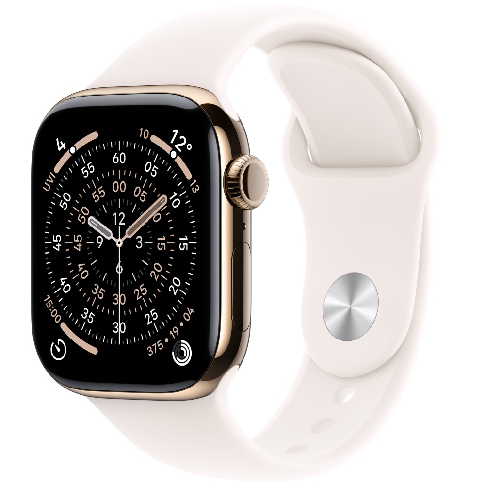 APPLE Watch Series 11GPS + Cellular 42mmGold Titanium Case with Light Blush Sport Band - M/L APPLE Watch Series 11GPS + Cellular 42mmGold Titanium Case with Light Blush Sport Band - M/L