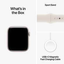 Смарт-часы APPLE Watch SE 3GPS + Cellular 40mmStarlight Aluminium Case with Starlight Sport Band - M/L