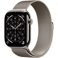 APPLE Watch Series 11GPS + Cellular 46mmNatural Titanium Case with Natural Milanese Loop - S/M