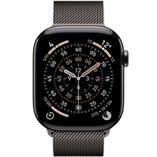 APPLE Watch Series 11GPS + Cellular 46mmSlate Titanium Case with Slate Milanese Loop - S/M