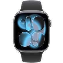 Смарт-часы APPLE Watch Series 11GPS42mmSpace Grey Aluminium Case with Black Sport Band - S/M