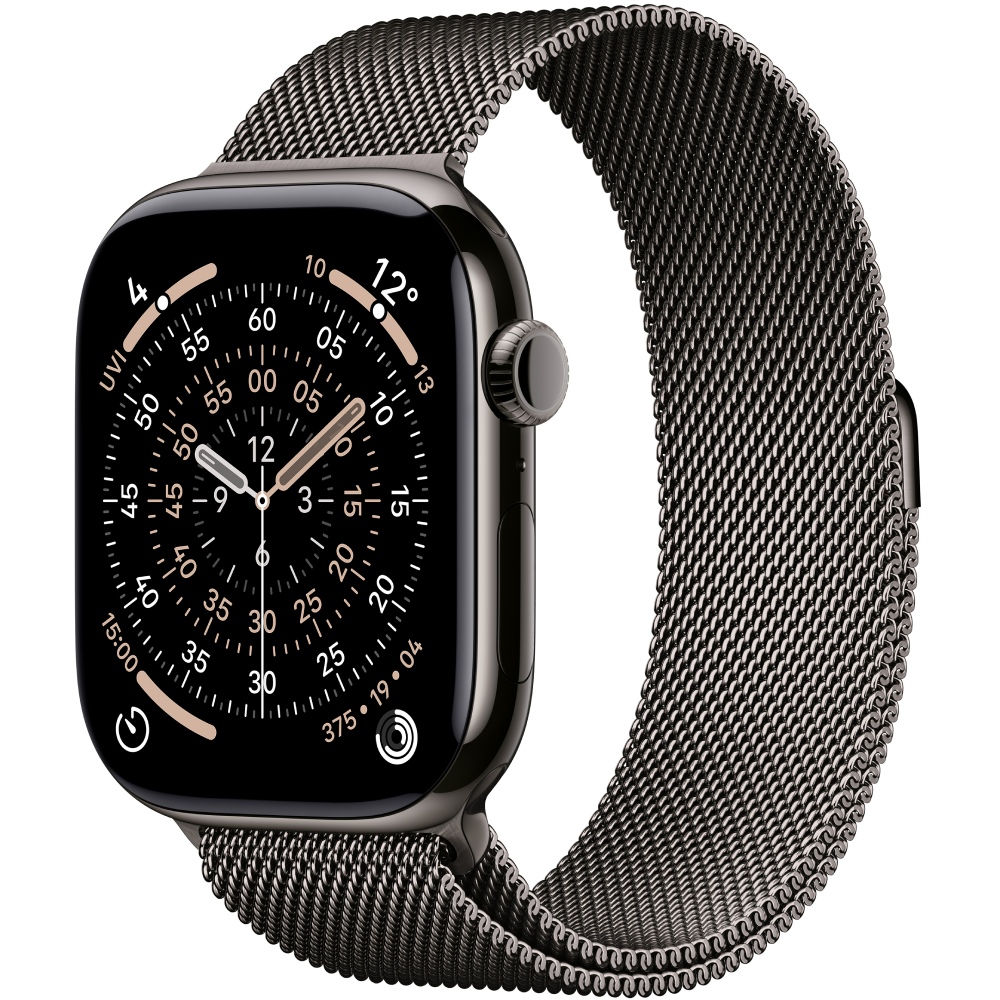 APPLE Watch Series 11GPS + Cellular 46mmSlate Titanium Case with Slate Milanese Loop - M/L APPLE Watch Series 11GPS + Cellular 46mmSlate Titanium Case with Slate Milanese Loop - M/L