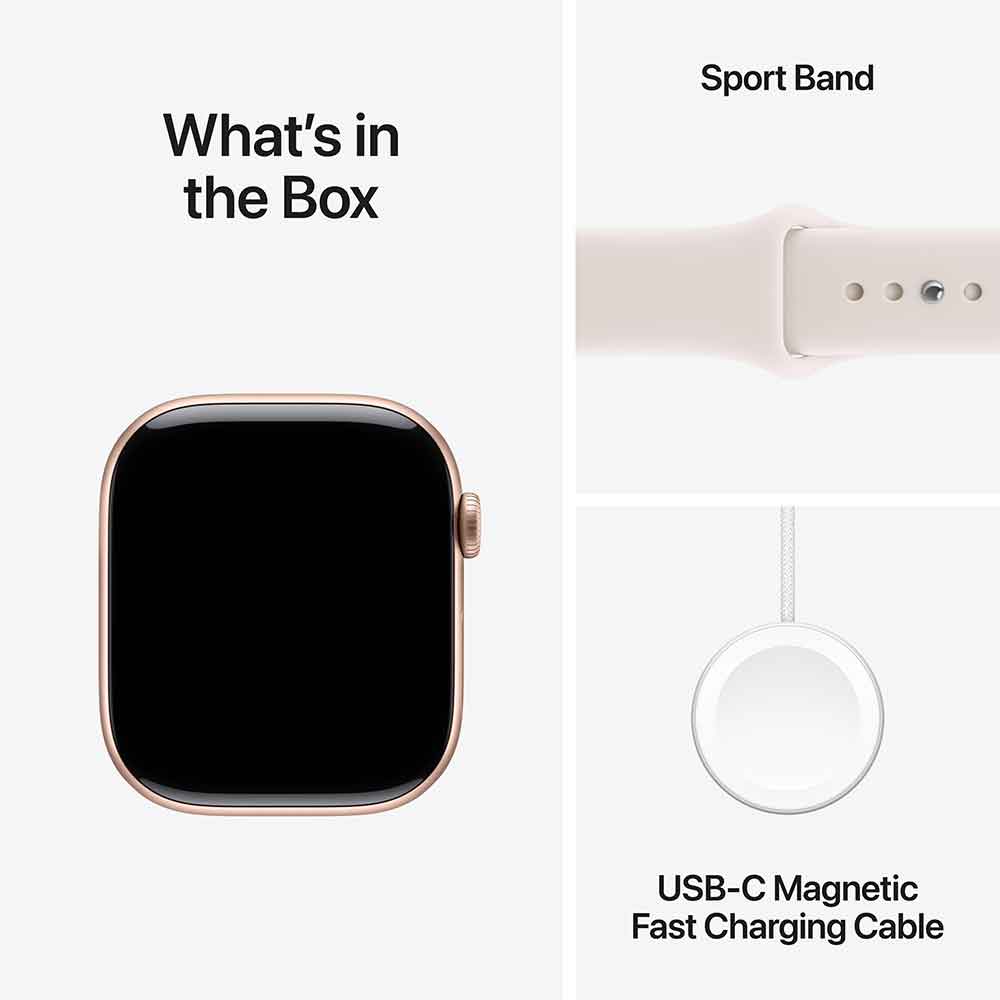 Замовити Смарт-годинник APPLE Watch Series 11GPS42mmRose Gold Aluminium Case with Light Blush Sport Band - S/M