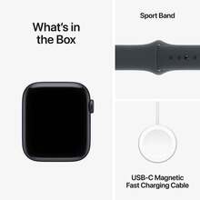 Смарт-часы APPLE Watch SE 3 GPS 40mm Midnight Aluminium Case with Midnight Sport Band - M/L (MEHC4RK/A)