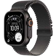 Смарт-часы APPLE Watch Ultra 3GPS + Cellular49mmBlack Tit. Case with Black Tit. Milanese Loop - Medium