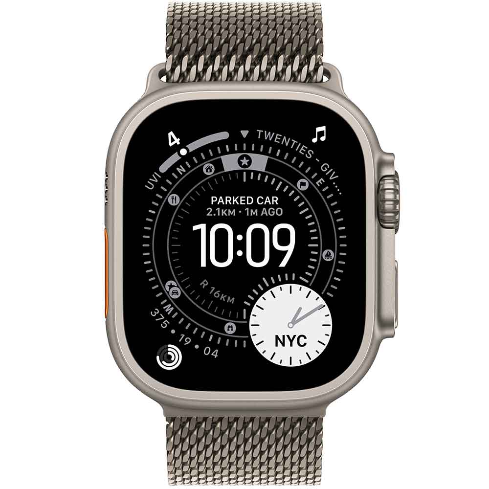 Смарт-часы APPLE Watch Ultra 3 GPS + Cellular 49mm Natural Tit. Case with Natural Tit. Milanese Loop - Small (MEWW4QP/A) Функциональность для взрослых