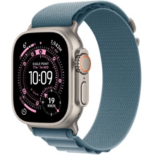 APPLE Watch Ultra 3GPS + Cellular49mmNatural Titanium Case with Light Blue Alpine Loop - Small