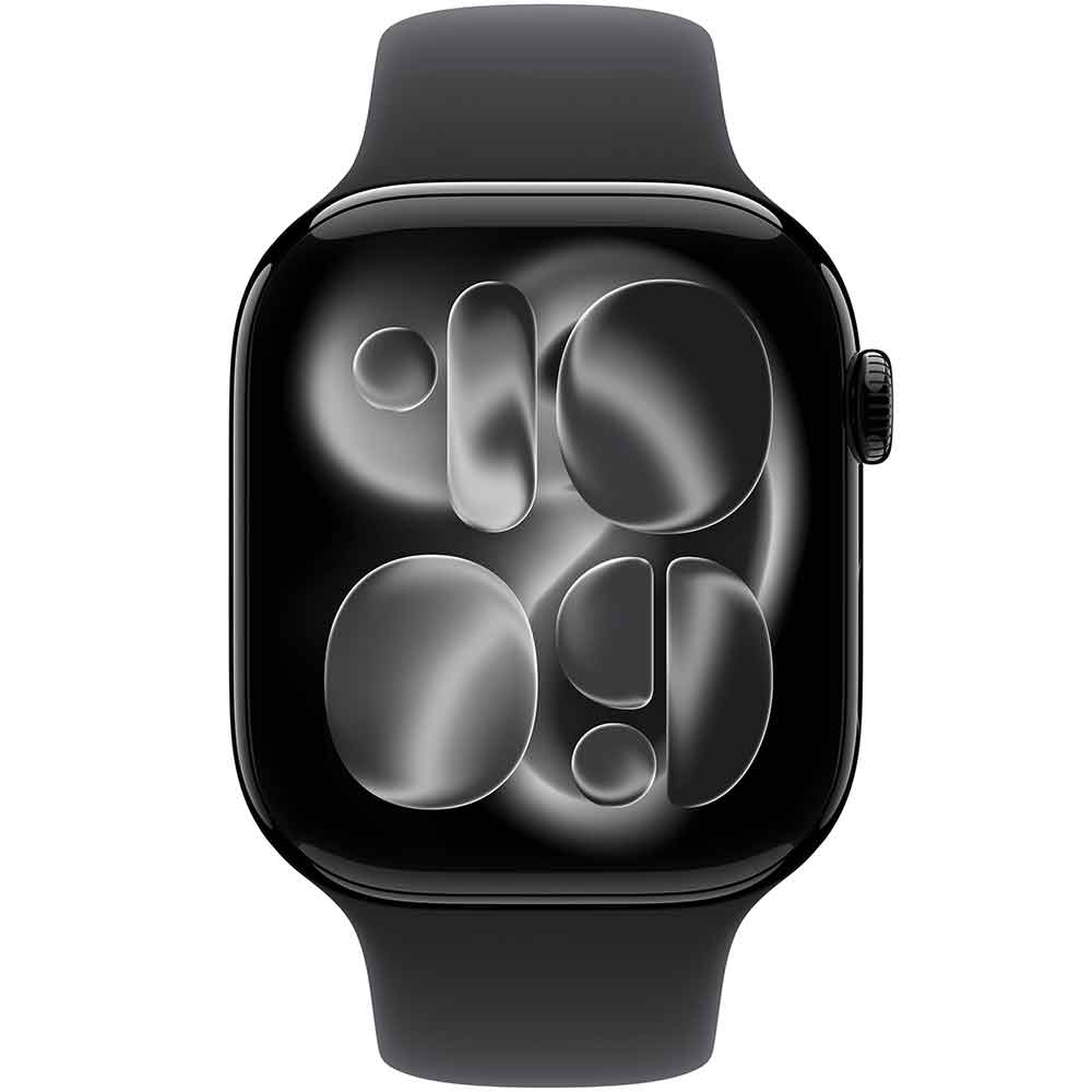 Смарт-годинник APPLE Watch Series 11GPS42mmJet Black Aluminium Case with Black Sport Band - S/M Функціональність для дорослих