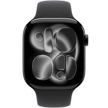 Смарт-годинник APPLE Watch Series 11GPS42mmJet Black Aluminium Case with Black Sport Band - S/M