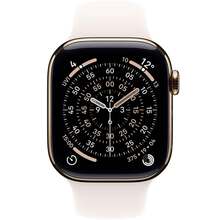 Смарт-часы APPLE Watch Series 11GPS + Cellular 46mmGold Titanium Case with Light Blush Sport Band - S/M