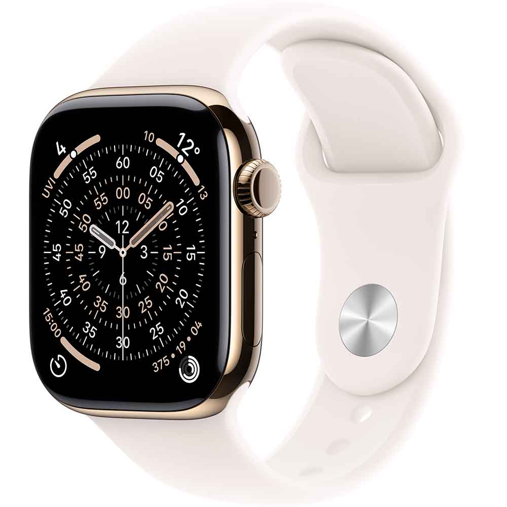 Смарт-часы APPLE Watch Series 11GPS + Cellular 46mmGold Titanium Case with Light Blush Sport Band - S/M Смарт-часы APPLE Watch Series 11GPS + Cellular 46mmGold Titanium Case with Light Blush Sport Band - S/M